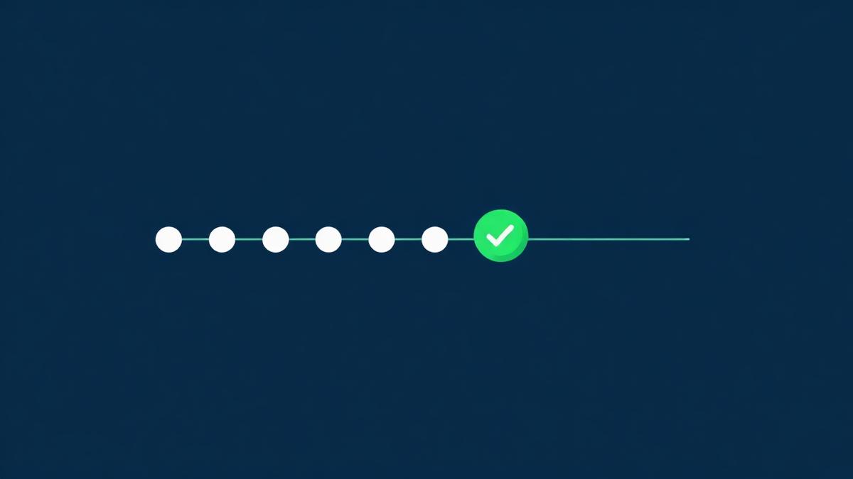 En afsluttet opgave med resultat bevaret på kundens tidslinje